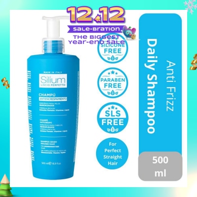 SILIUM Liscio Perfetto (Anti Frizz System Smoothing & Taming) Shampoo 500ml