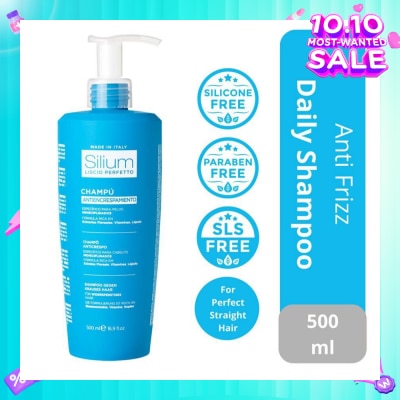 SILIUM Liscio Perfetto (Anti Frizz System Smoothing & Taming) Shampoo 500ml