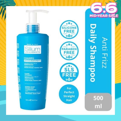SILIUM Liscio Perfetto (Anti Frizz System Smoothing & Taming) Shampoo 500ml