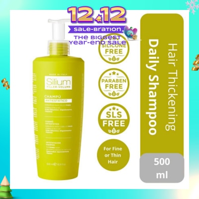 SILIUM Filler Volume (Fine Hair Specific System Hair Thickening) Shampoo 500ml