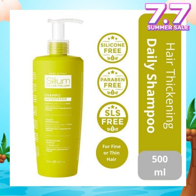 SILIUM Filler Volume (Fine Hair Specific System Hair Thickening) Shampoo 500ml