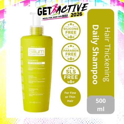 SILIUM - Filler Volume (Fine Hair Specific System Hair Thickening) Shampoo 500ml image