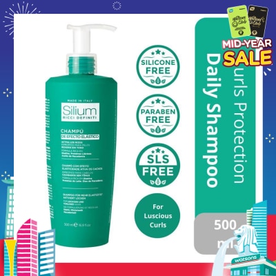 SILIUM Ricci Definiti (Curl Enhancing System Curl Protection) Shampoo 500ml
