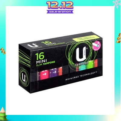 KOTEX U Tampon Slim Mini 16s