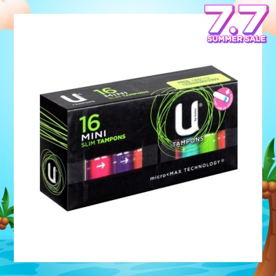 KOTEX U Tampon Slim Mini 16s