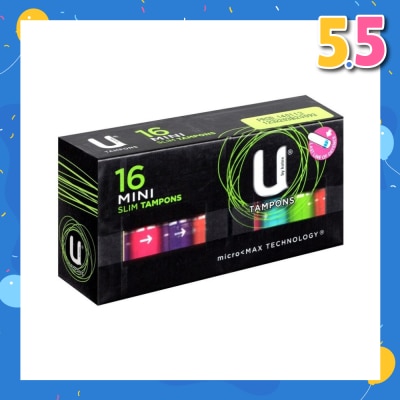 KOTEX U Tampon Slim Mini 16s