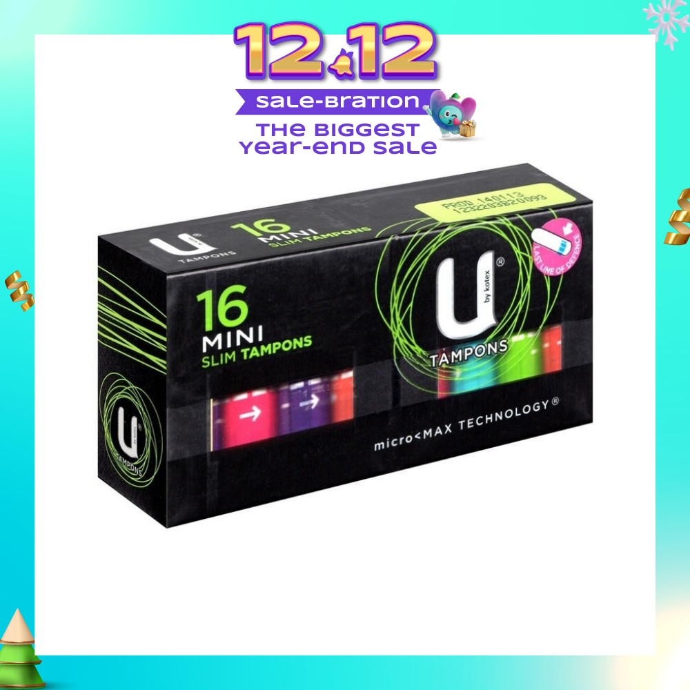 U Tampon Slim Mini 16s
