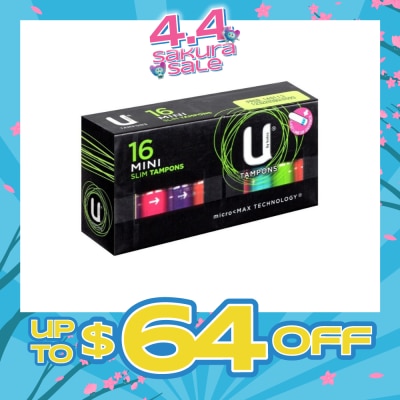 KOTEX - U Tampon Slim Mini 16s