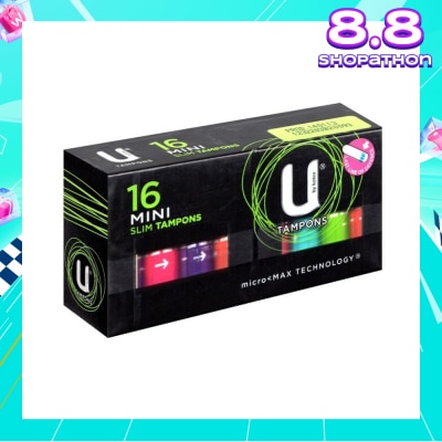 KOTEX U Tampon Slim Mini 16s