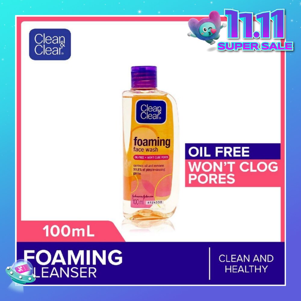 Foaming Face Wash (For Oil Control + Removes 99.8% Pimple Causing Germs) 100ml