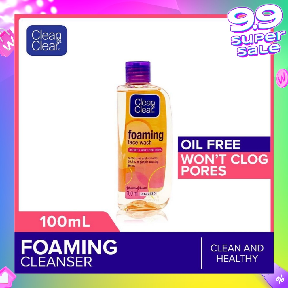 Foaming Face Wash (For Oil Control + Removes 99.8% Pimple Causing Germs) 100ml