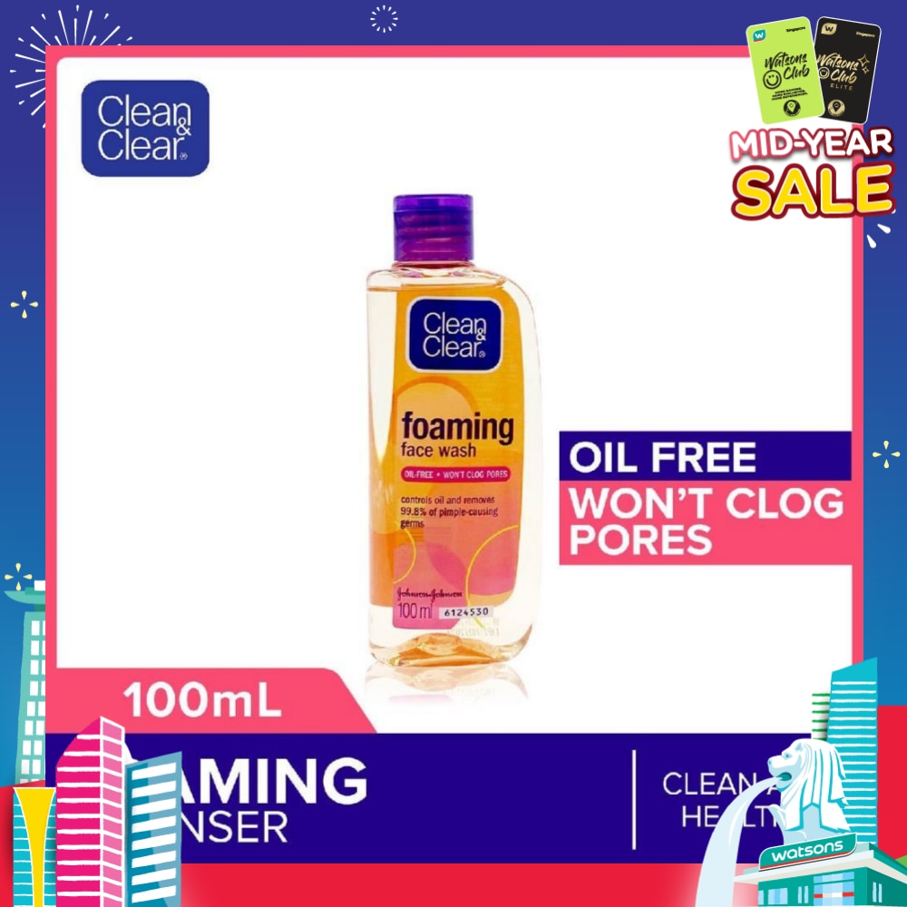 Foaming Face Wash (For Oil Control + Removes 99.8% Pimple Causing Germs) 100ml