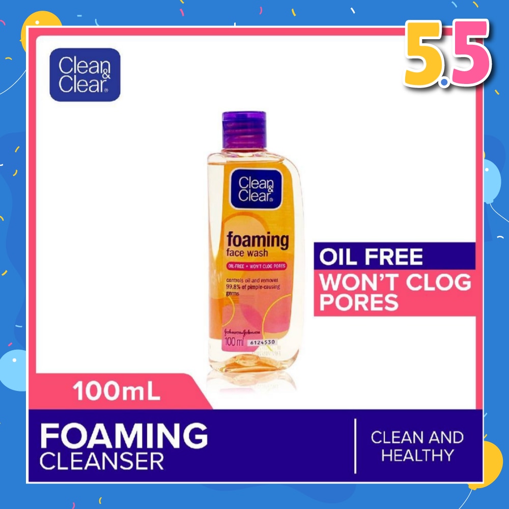 Foaming Face Wash (For Oil Control + Removes 99.8% Pimple Causing Germs) 100ml
