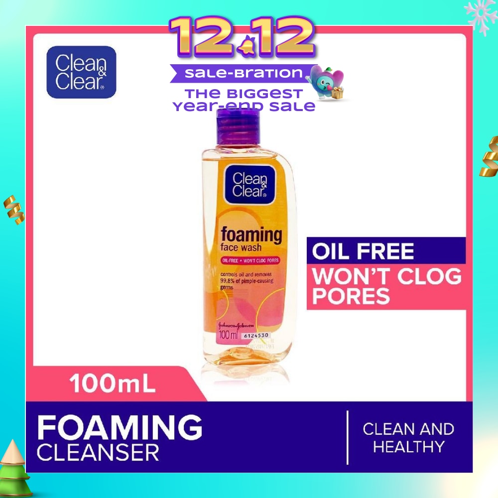 Foaming Face Wash (For Oil Control + Removes 99.8% Pimple Causing Germs) 100ml