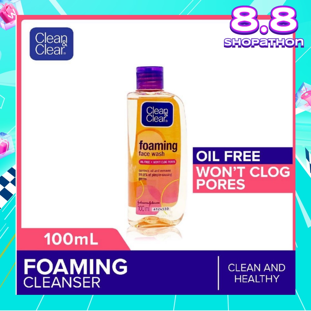 Foaming Face Wash (For Oil Control + Removes 99.8% Pimple Causing Germs) 100ml