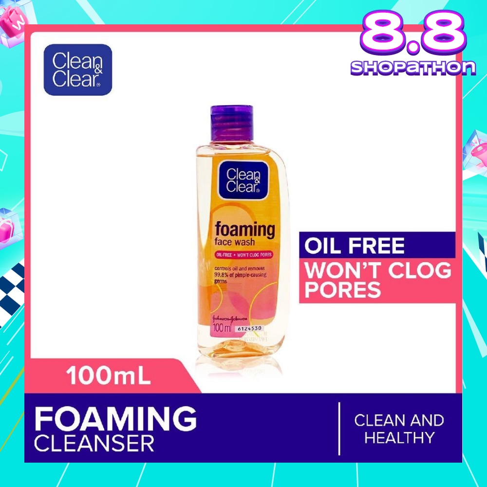 Foaming Face Wash (For Oil Control + Removes 99.8% Pimple Causing Germs) 100ml