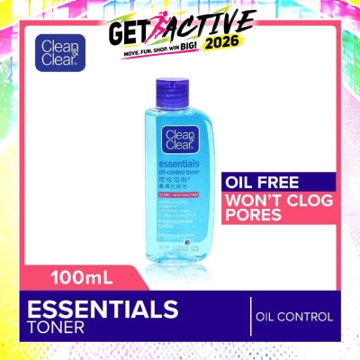 CLEAN & CLEAR - Essentials Oil-Free Toner (For Oil Control) 100ml image
