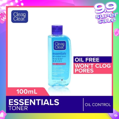 CLEAN & CLEAR Essentials Oil-Free Toner (For Oil Control) 100ml