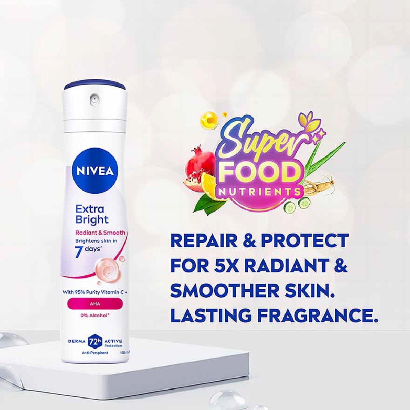 Deodorant Spray Extra Whitening