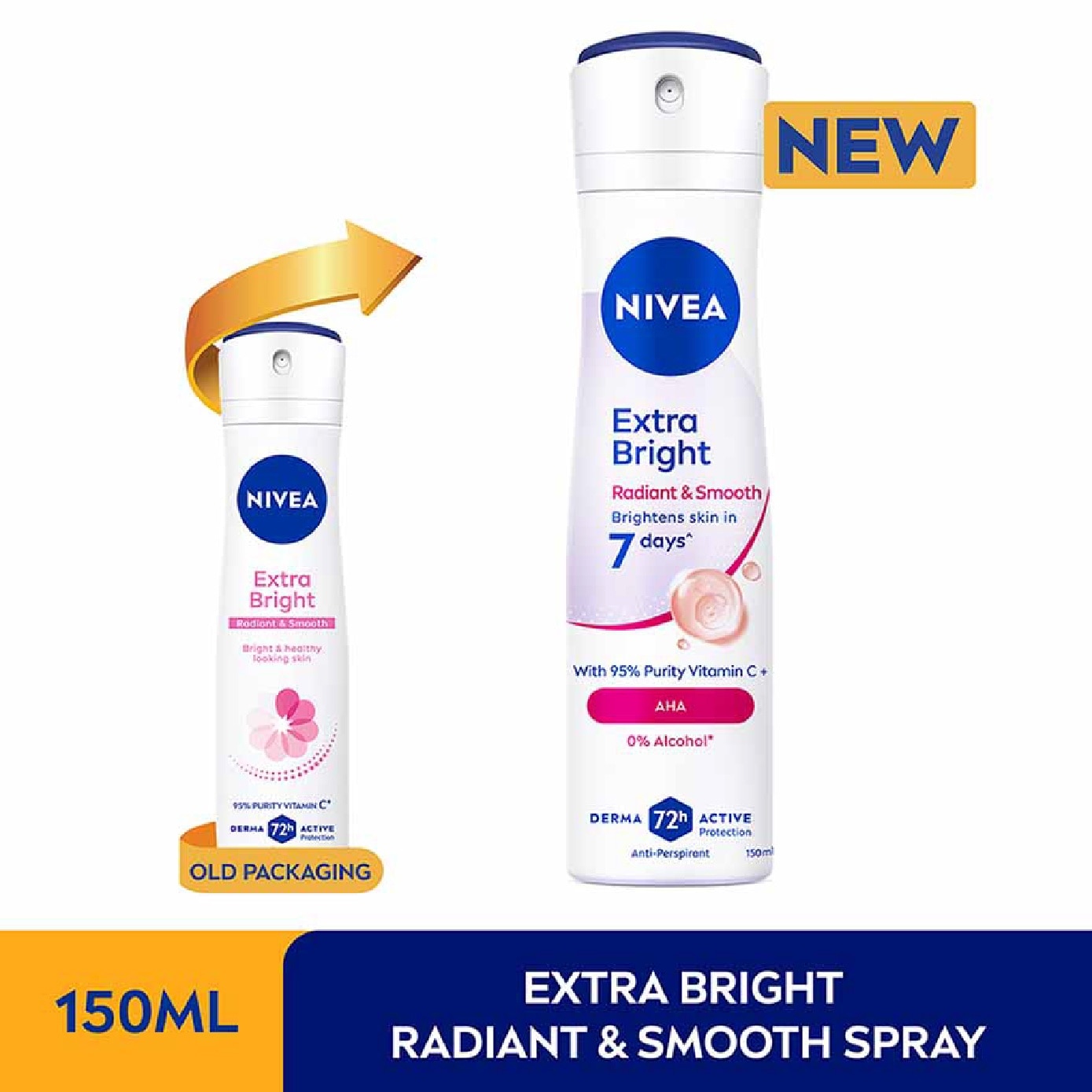 Deodorant Spray Extra Whitening