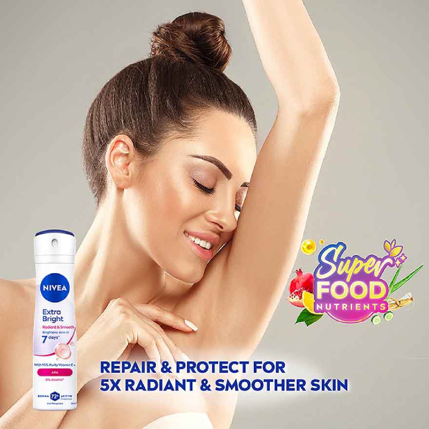 Deodorant Spray Extra Whitening