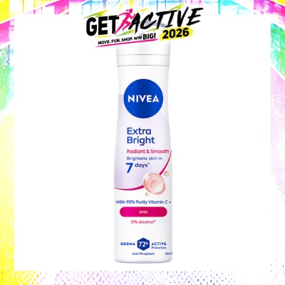 NIVEA - Deodorant Spray Extra Whitening image