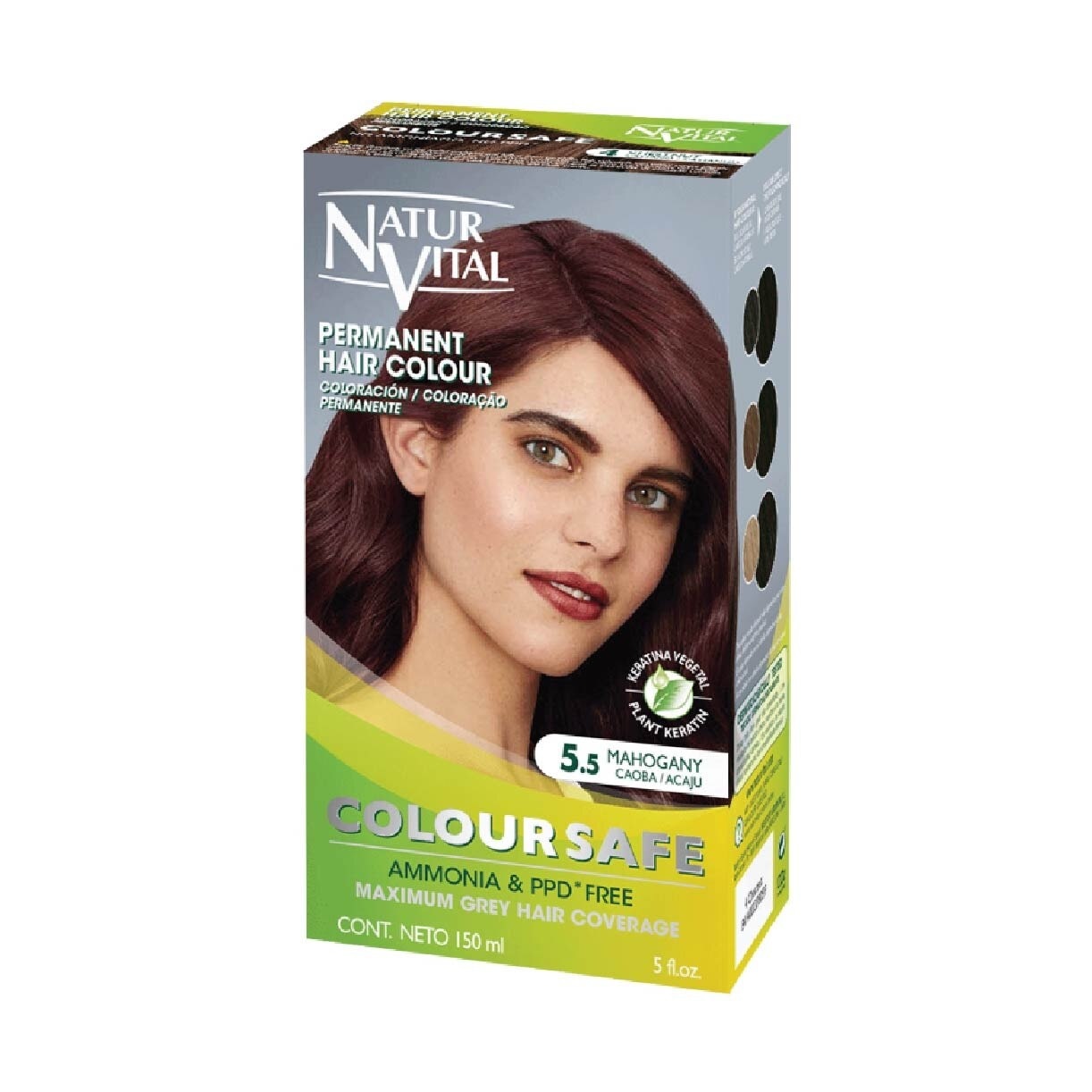 Coloursafe Permanent Hair Colour Mahogany 5.5