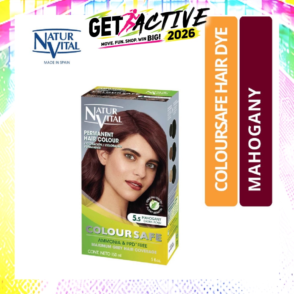 Coloursafe Permanent Hair Colour Mahogany 5.5 image