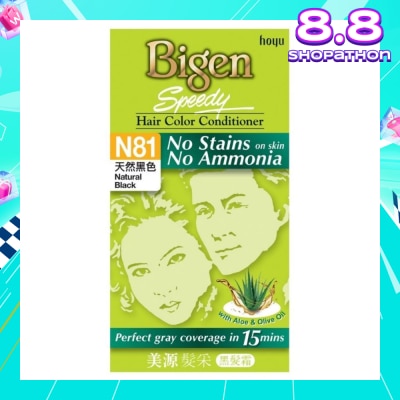 BIGEN SPEEDY No Stains N81 Natural Black