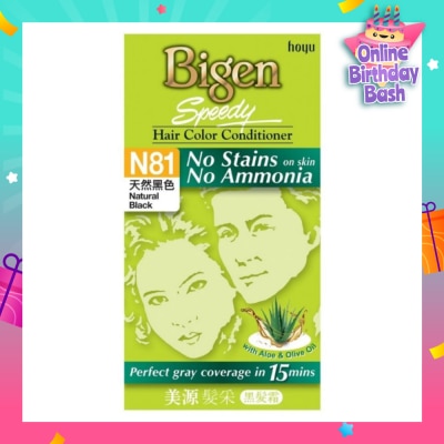 BIGEN SPEEDY No Stains N81 Natural Black