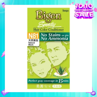 BIGEN SPEEDY No Stains N81 Natural Black