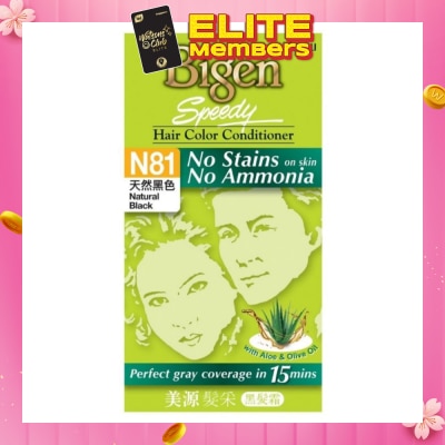 BIGEN SPEEDY No Stains N81 Natural Black