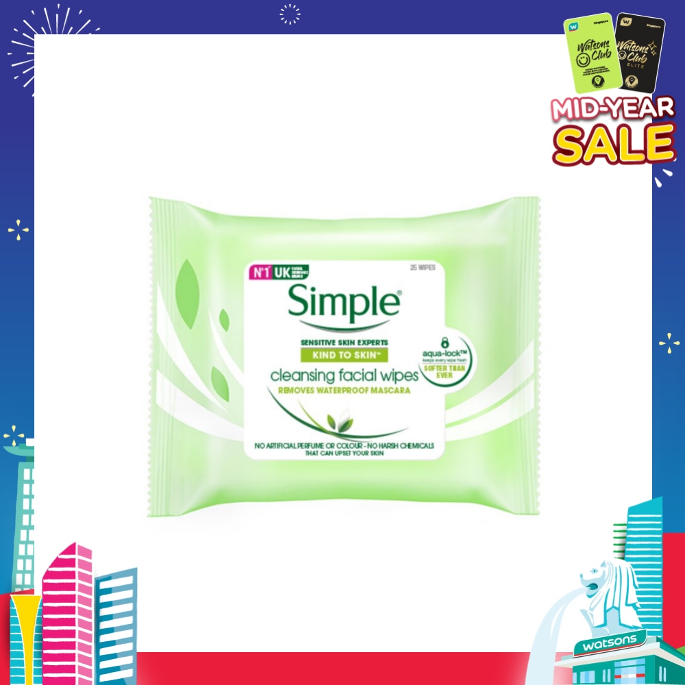 Kind to Skin Cleansing Facial Wipes 25s