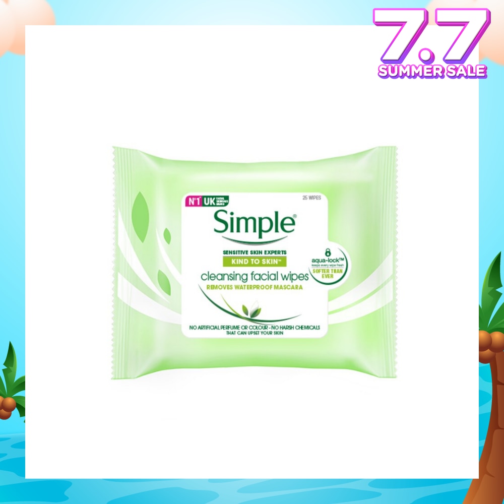 Kind to Skin Cleansing Facial Wipes 25s