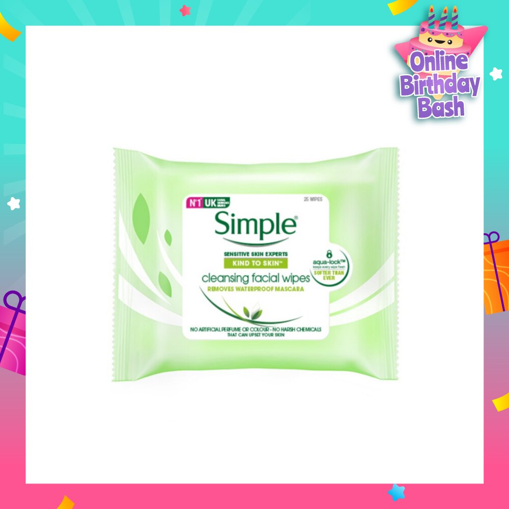 Kind to Skin Cleansing Facial Wipes 25s
