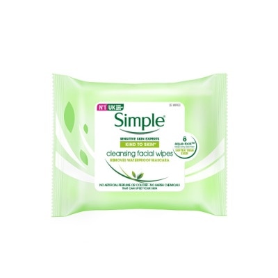 SIMPLE Kind to Skin Cleansing Facial Wipes 25s