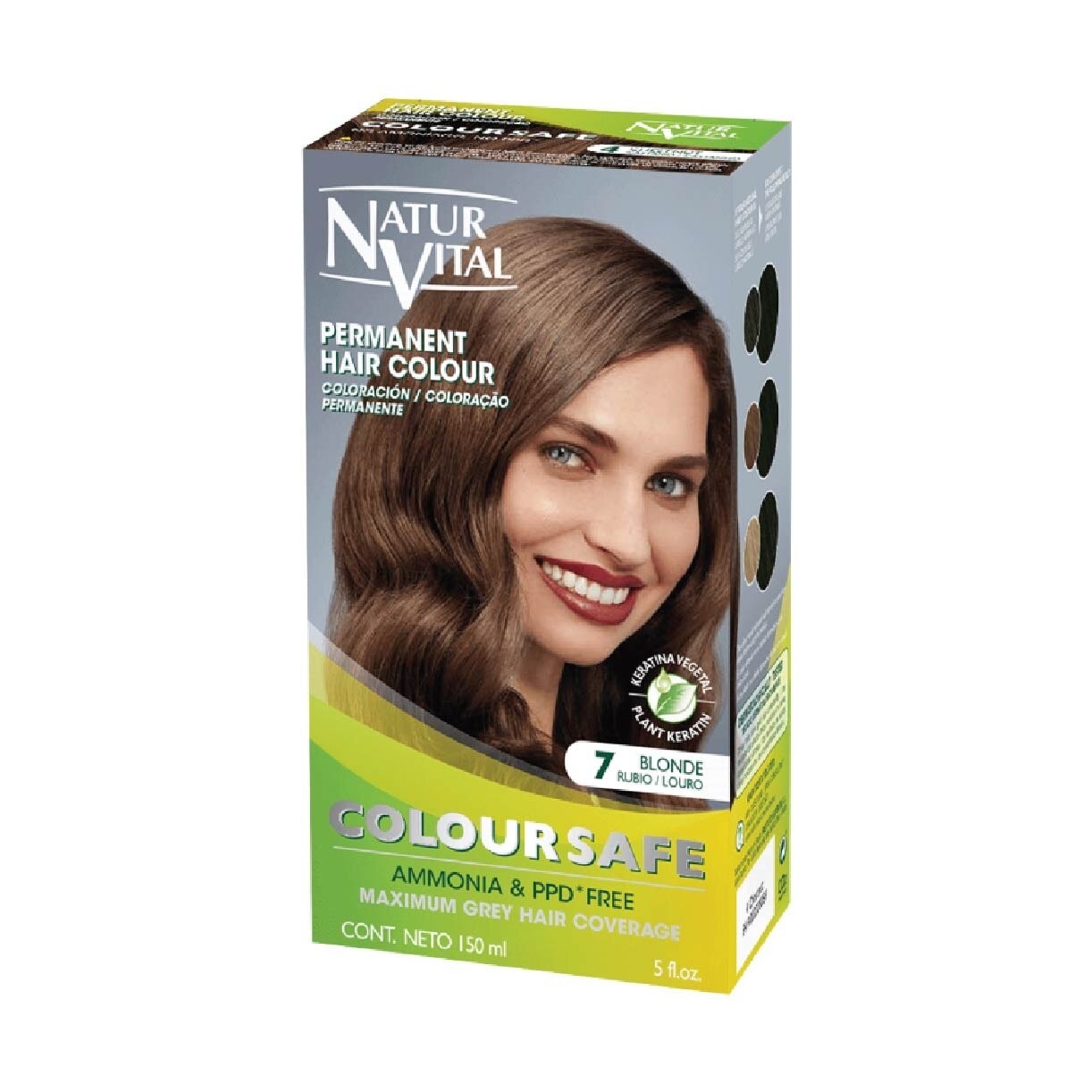 Coloursafe Permanent Hair Colour Blonde 7 150ml