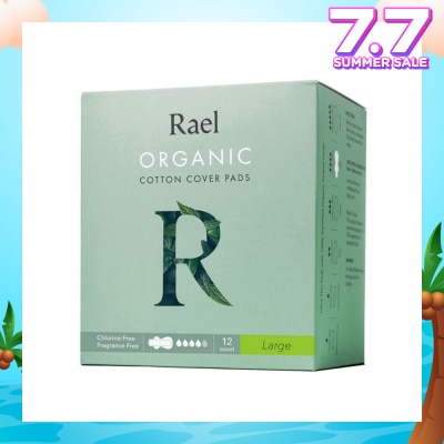 RAEL Large Pads With Organic Cotton Cover 12s