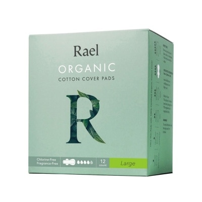 RAEL Large Pads With Organic Cotton Cover 12s