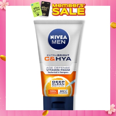 NIVEA Men C And Hya Whip Foam (Vit C with Hyaluron) 100ml