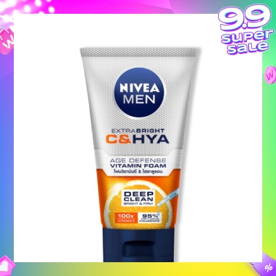 NIVEA Men C And Hya Whip Foam (Vit C with Hyaluron) 100ml
