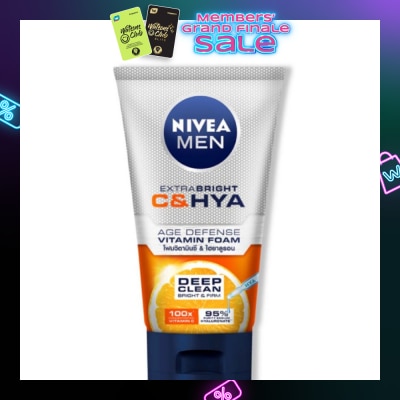NIVEA Men C And Hya Whip Foam (Vit C with Hyaluron) 100ml