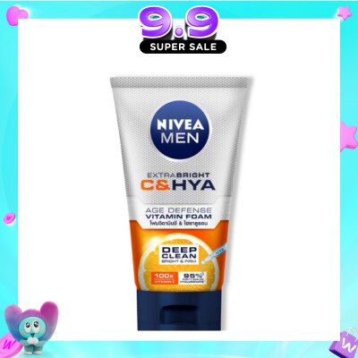 NIVEA - Men C And Hya Whip Foam (Vit C with Hyaluron) 100ml image