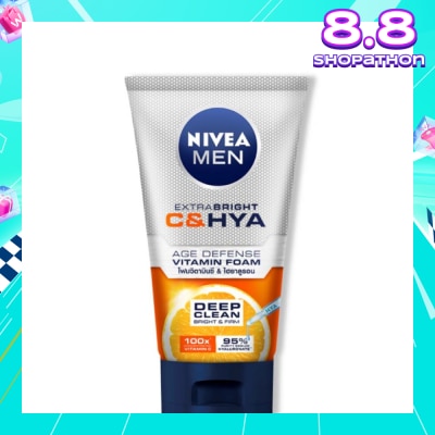 NIVEA Men C And Hya Whip Foam (Vit C with Hyaluron) 100ml