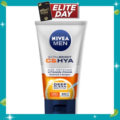 NIVEA Men C And Hya Whip Foam (Vit C with Hyaluron) 100ml image