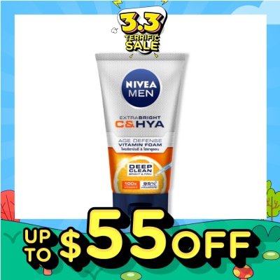 NIVEA Men C And Hya Whip Foam (Vit C with Hyaluron) 100ml