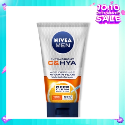 NIVEA Men C And Hya Whip Foam (Vit C with Hyaluron) 100ml