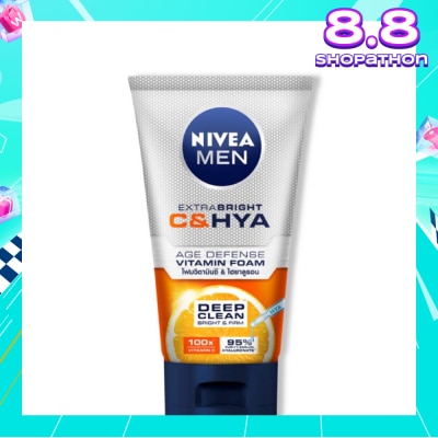 NIVEA Men C And Hya Whip Foam (Vit C with Hyaluron) 100ml