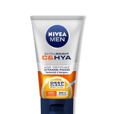 NIVEA Men C And Hya Whip Foam (Vit C with Hyaluron) 100ml