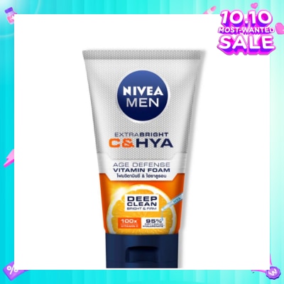 NIVEA Men C And Hya Whip Foam (Vit C with Hyaluron) 100ml